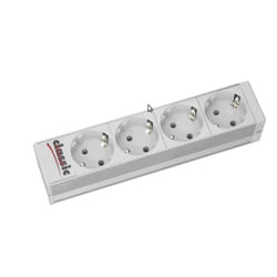 Secomp 19.07.1194 multiprise 2 m 4 sortie(s) CA Aluminium