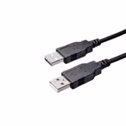 Bachmann 940.045, 3 m, USB A, USB A, Mâle/Mâle, Noir
