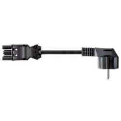 Bachmann Schuko GST18 4m Noir CEE7/4