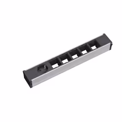 Bachmann 912.004, 0,1 m, Intérieure, Noir, Gris, 1 sortie(s) CA