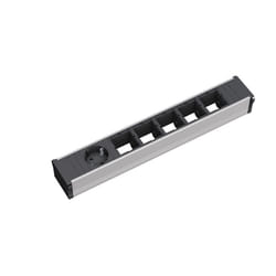 Bachmann 912.004 multiprise 0,1 m 1 sortie(s) CA Intérieure Noir, Gris