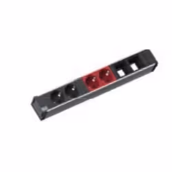 Bachmann 912.025, Modulaire, Noir, Rouge, 4 sortie(s) CA, Type F