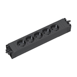 Bachmann 336.626 multiprise 5 sortie(s) CA Noir