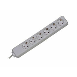 Bachmann SELLY multiprise 1,5 m 6 sortie(s) CA Intérieure Blanc