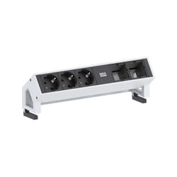 Bachmann Desk 2 multiprise 0,2 m 3 sortie(s) CA Noir, Blanc