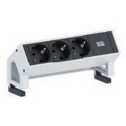 Bachmann DESK 2 multiprise 0,2 m 3 sortie(s) CA Noir, Blanc