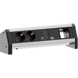 Bachmann Desk 1 multiprise 3 sortie(s) CA Noir