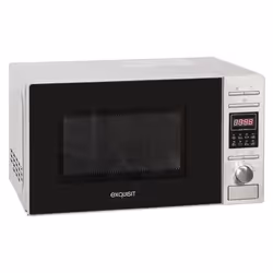 Exquisit MW 820 DI, Comptoir, Micro-onde simple, 20 L, 700 W, Boutons, Rotatif, Argent