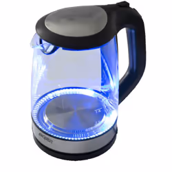 Exquisit WK 3501 swg bouilloire 2 L 2200 W Noir, Acier inoxydable