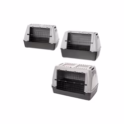 Cage de transport Cargo Box Pro pour chiens ou chats. Caisse de transport pour véhicule fabriqué en résine plastique de haute ...