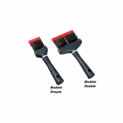 Brosse faite spécialement pour chiens et chats à poils longs Brosse Flex Care 2 en 1. Une brosse pour le soin et le toilettag ...