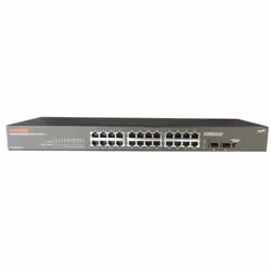 Longshine LCS-GS9126, Non-géré, Gigabit Ethernet (10/100/1000), Full duplex, Grille de montage, 1U