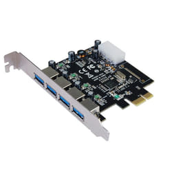 Longshine LCS-6380-4 carte et adaptateur d'interfaces Interne USB 3.2 Gen 1 (3.1 Gen 1)