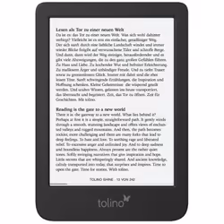 Tolino shine 5, 15,2 cm (6"), E Ink Carta, 1072 x 1448 pixels, CBR, CBZ, EPUB, MOBI, PDF, TXT, JPEG, PNG, 16 Go