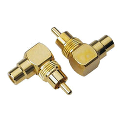Sinuslive - cws Adaptateur d'angle rca [1x Cinch-RCA mâle - 1x adaptateur Cinch / rca] Y75616