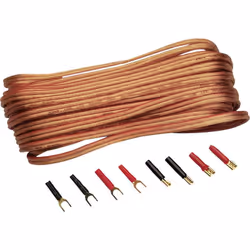 description Câble transparent pour haut-parleurs OFC grande pureté. Les torons individuels fins permettent un montage simple. ...