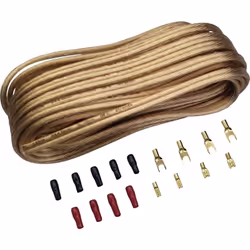 description Câble transparent pour haut-parleurs OFC grande pureté. Les torons individuels fins permettent un montage simple. ...