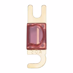 enquête Surfaces de contact dorées 24 carats. description Le petit fusible mini ANL est directement inspiré du fusible ANL gr ...