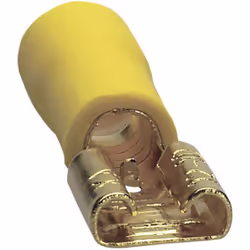 Informations techniques Couleur : jaune Largeur d'accouplement : 6.3 mm Section (par pôle/fil) : 6 mm² Sets (LOV – uniqmt pou ...