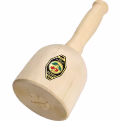 Informations techniques Dimension produit, Ø : 100 mm Longueur : 230 mm Matériau (manche) : Bois de frêne Poids : 500 g Maill ...