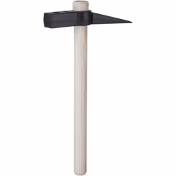 Informations techniques Longueur : 300 mm Matériau (manche) : Bois de frêne Matériel (tête) : Acier Norme DIN : DIN 5109 Poid ...