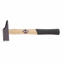 PICARD 0008501-20 - Marteau d’ébéniste DIN 5109 (20 mm) Marteau d’ébéniste avec tête en époxy noir résistant à la corrosion e ...