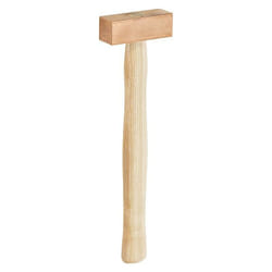Picard - Marteau en cuivre 750g, forme de masse avec manche en frêne