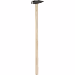 Informations techniques Longueur : 750 mm Matériau (manche) : Bois de frêne Matériel (tête) : Acier Poids : 500 g Marteau son ...