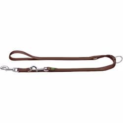 Hunter 42810, Chien, Laisse éducative, Marron, Ruban, Monochromatique, Nylon, Plastique