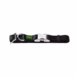 Hunter Collier pour Chien Alu-Strong Noir Taille S (30-45 cm)
