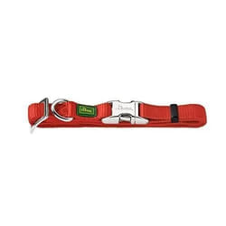 Hunter Collier pour Chien Alu-Strong Rouge Taille S (30-45 cm)