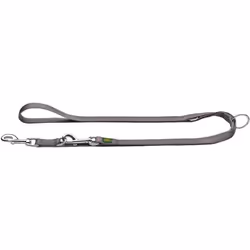 Hunter 47537, Chien, Laisse éducative, Gris, Ruban, Monochromatique, Nylon