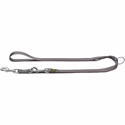 Hunter 47538, Chien, Laisse éducative, Gris, Ruban, Monochromatique, Nylon, Plastique