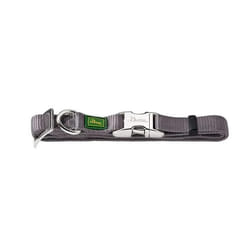 Hunter Collier pour Chien Alu-Strong Gris Taille M (40-55 cm)