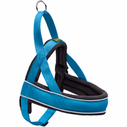 Hunter 60970, Chien, Harnais de traction, L-XL, Noir, Bleu, Nylon, Monochromatique