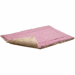 Hunter 61927, Lit traversin pour animaux de compagnie, Intérieure, Chien, Beige, Rouge, Rectangulaire, Motif