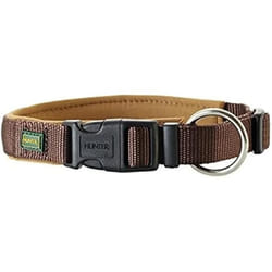 Hunter Collier pour Chien Neopren Vario Marron (30-35 cm)