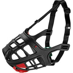 Hunter Muselière Albury Noir Taille 1 (45 cm) (21 cm) (5 cm)