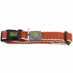 Hunter Collier pour Chien Basic Fil Orange Taille M (33-50 cm)