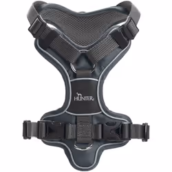 Hunter 67622 harnais pour chiens et chats M Gris Nylon, Polyester Chien Harnais de traction - Vue supplémentaire 2