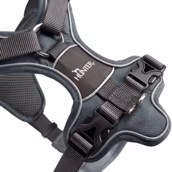 Hunter 67622 harnais pour chiens et chats M Gris Nylon, Polyester Chien Harnais de traction - Vue supplémentaire 3