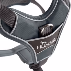 Hunter 67622 harnais pour chiens et chats M Gris Nylon, Polyester Chien Harnais de traction - Vue supplémentaire 4