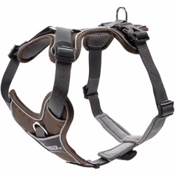 Hunter 68894, Chien, Harnais de traction, M, Marron, Gris, Nylon, Polyester, Monochromatique