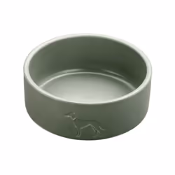 Élégante gamelle pour chiens et chats En céramique solide avec gravure chien Son poids élevé assure une bonne stabilité Base ...