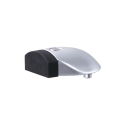 Deni - Butoir de porte 3846 D.60mm H.20mm Alu naturel /F1 montage sur cheville - 3846 0000 01