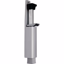 course jusqu'à 90 mm zinc moulé sous pression laqué argent tige de pédalier et plaque de pédalier anti-torsion Tampons en cao ...