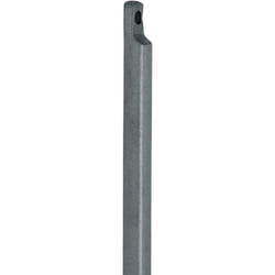 Crémone avec évidement, longueur 1500mm, épaisseur 10mm, sta galv. clair - 4110 1501 33 - Deni