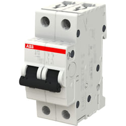 Disjoncteur S200 2P b 10 6kA ABB 2CDS252001R0105