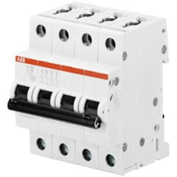 ABB Sicherungautomat 40A pro MS204-C40compact 4polig Baureihe S 200 coupe-circuits Disjoncteur miniature 4