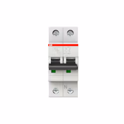 ABB S201-C2NA, Disjoncteur miniature, Type C, IP20, IP40